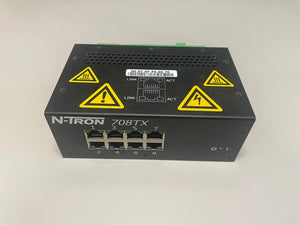 N-TRON 708TX Industrial 8 Port Ethernet Switch