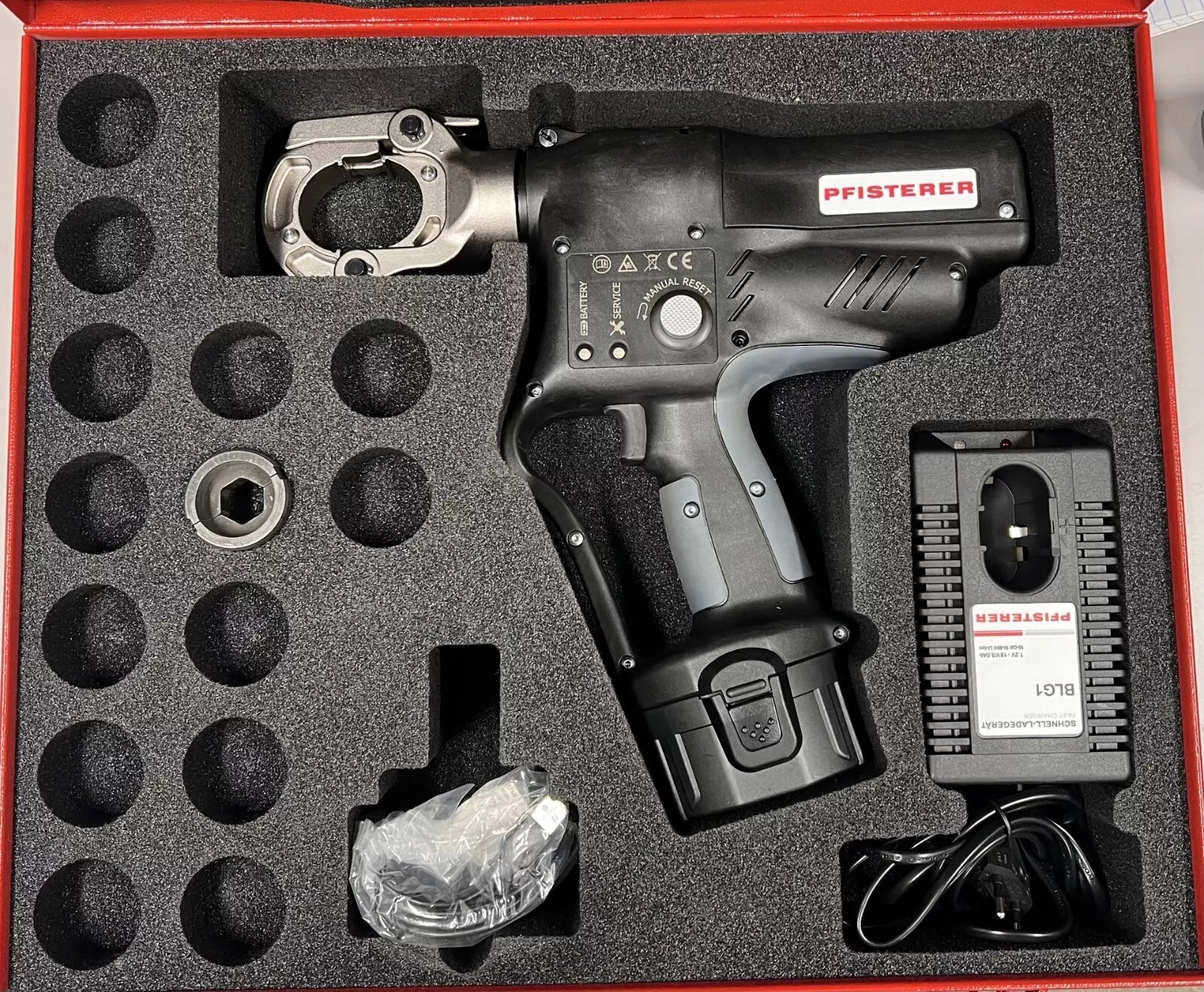 Pf Tools PFISTERER APE60-CPF / PF Cordless Hydraulic Pressing Tool ...