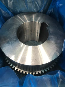 GEAR COUPLING HALF W/HUB BOREDFOR HEAVY INTERFERENCE FIT