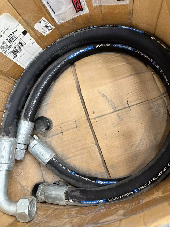 HOSE, 3000 PSI FOR CYLINDERS, 24 FJX X 24FJX90-089