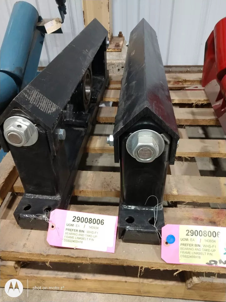 BEARING AND TAKE-UP FRAME LINK BELT P/N: DSB22455H18