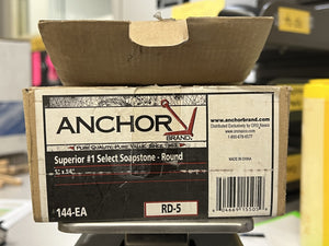 ANCHOR Brand Superior #1 Select Soapstone - Round (70 Pack)