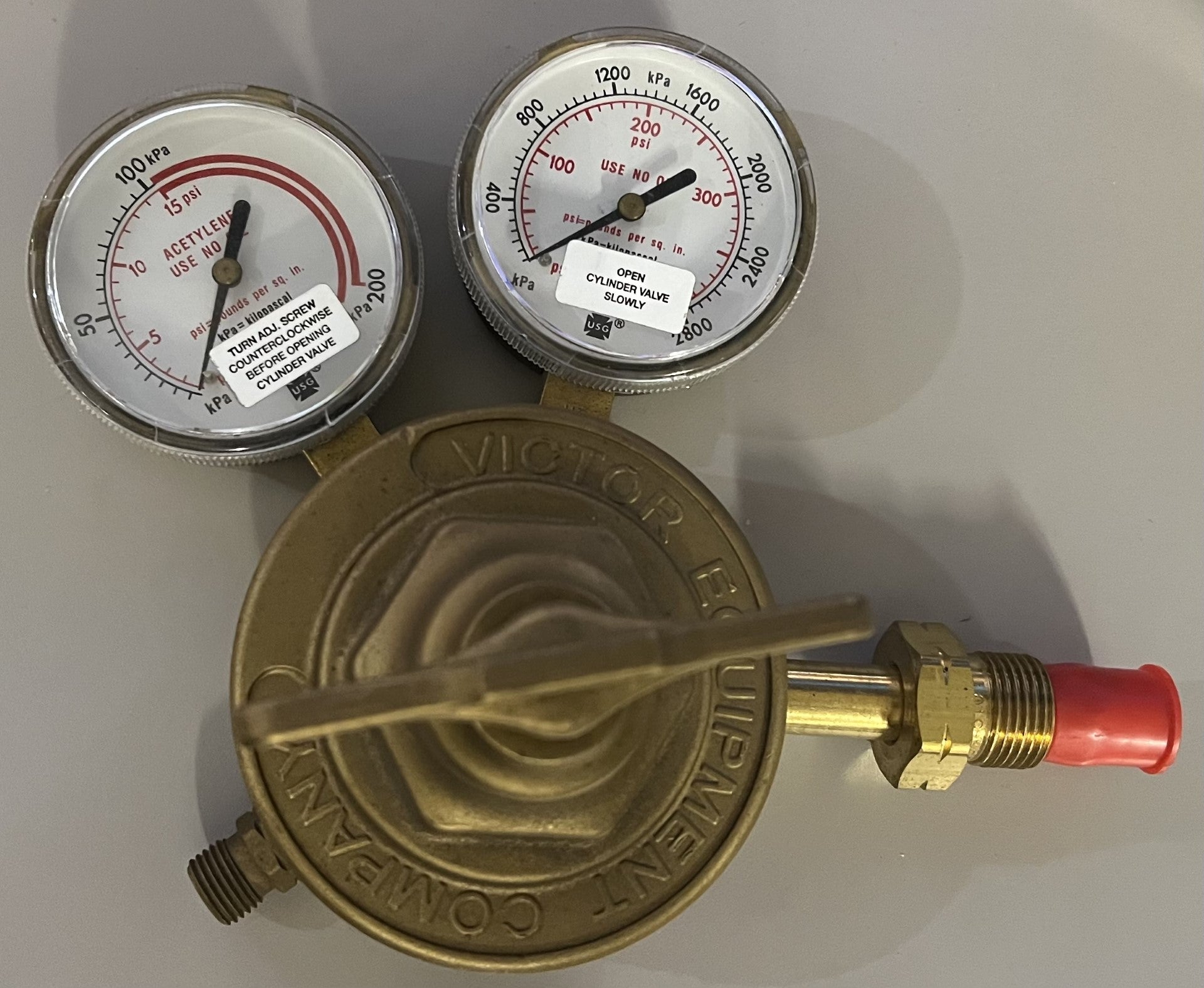 VICTOR Model SR460A Gas Regulator