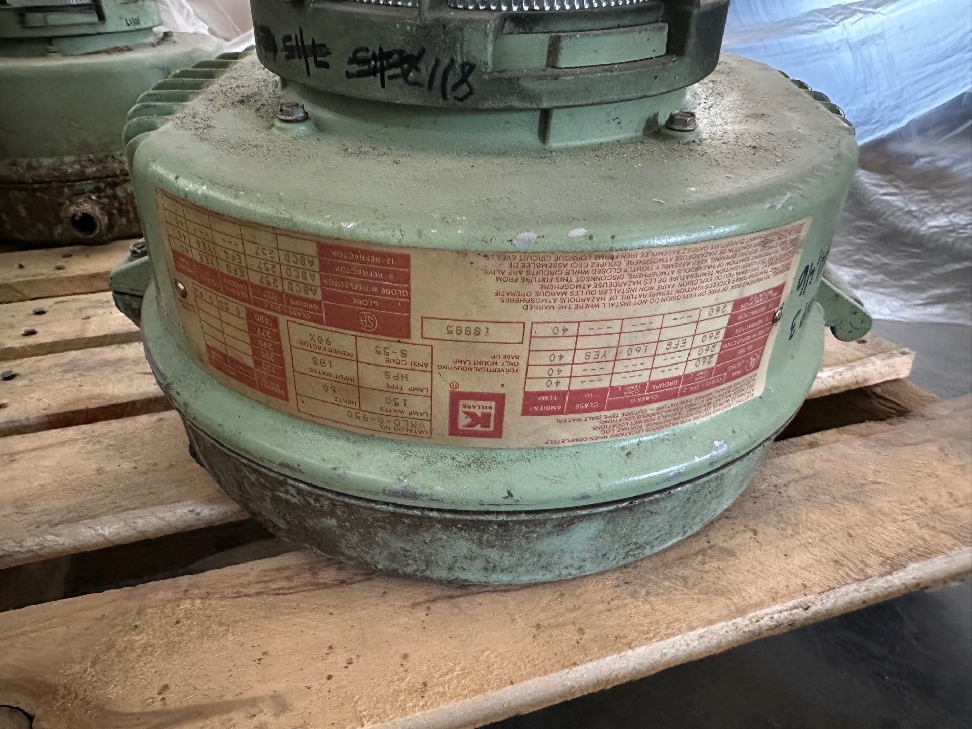 Killark Light Fixture