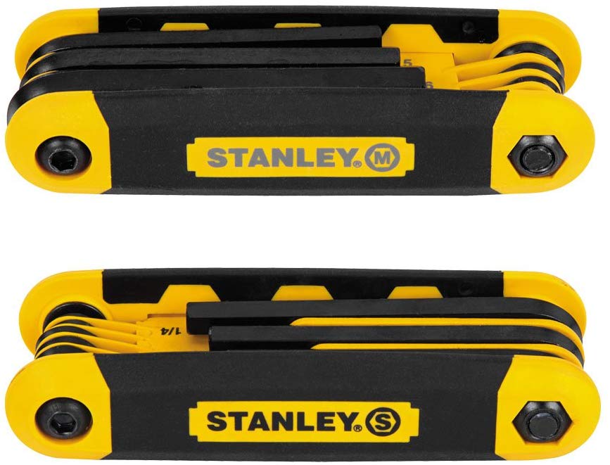 Stanley Folding Metric and Sae Hex Keys, 2-Pack (STHT71839)