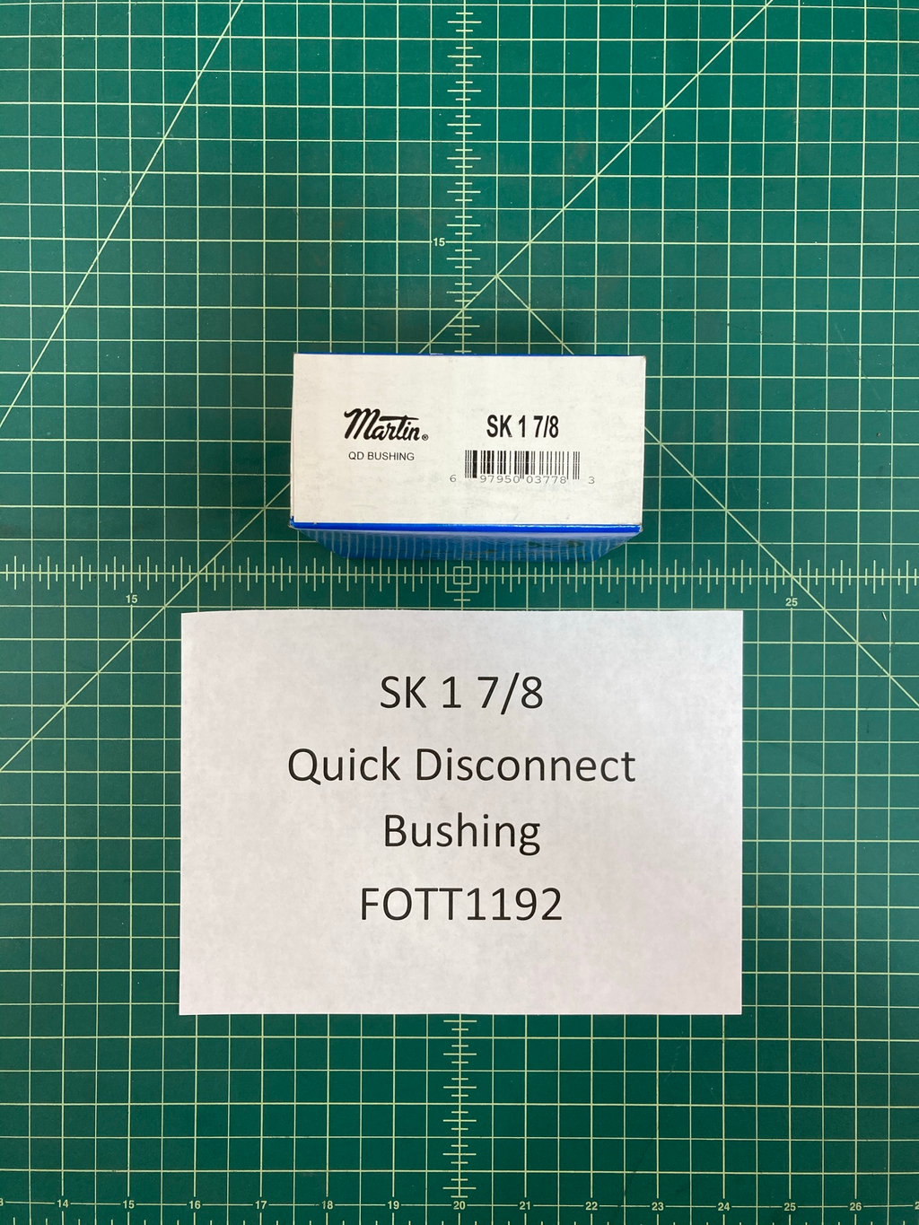 MARTIN QUICK DISCONNECT BUSHING SK 1 7/8