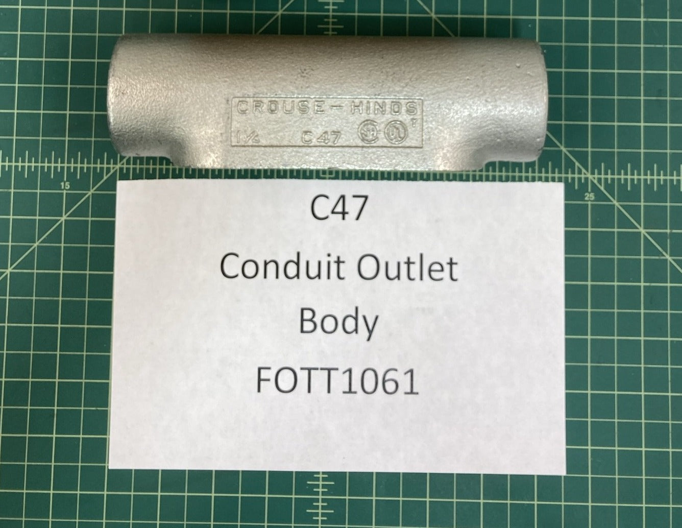 Crouse - Hinds Conduit Outlet Body C47
