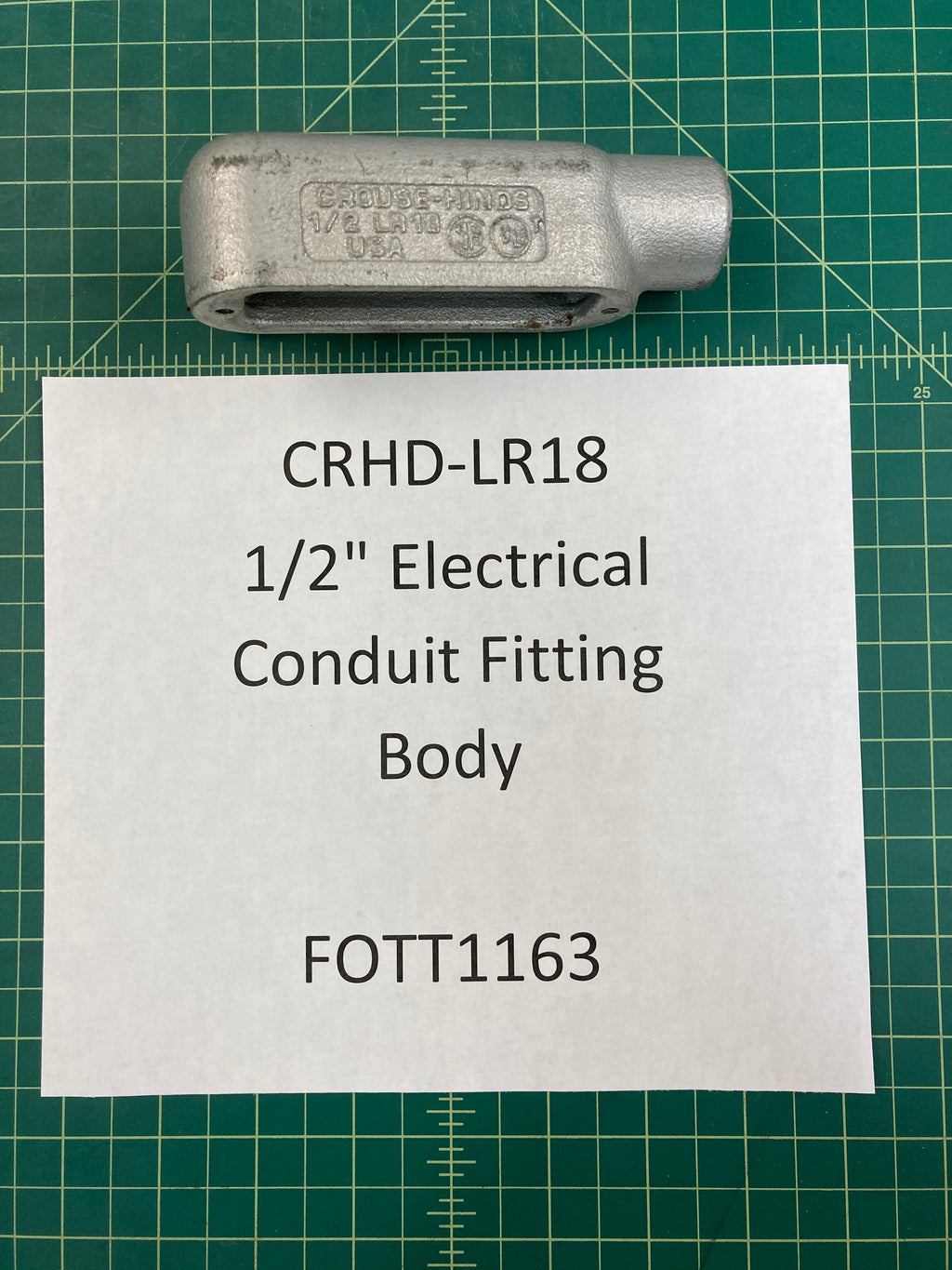 CROUSE-HINDS LR18 3/4" CONDUIT