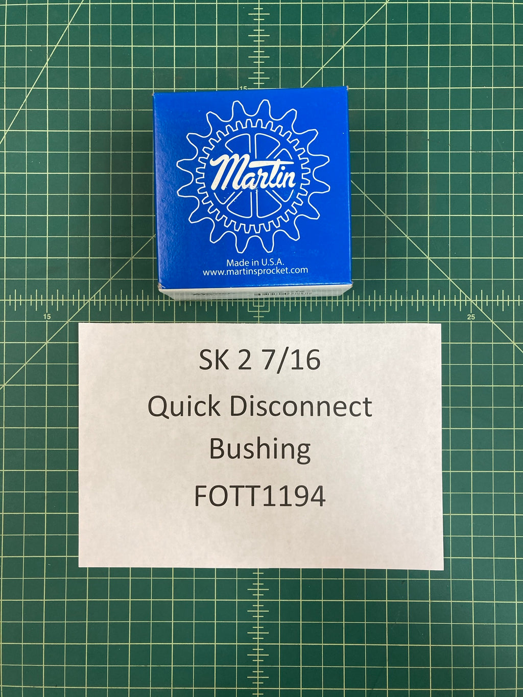 MARTIN QUICK DISCONNECT BUSHING SK 2 7/16