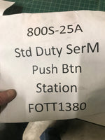 Std Duty SerM Push Button Station