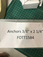 Anchors 3/8" x 2 1/4"