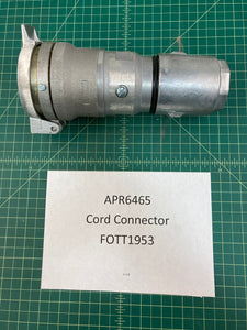 Crouse-Hinds 60 Amp 4 Pole 600 Volt Grounding Style Connector-APR6465