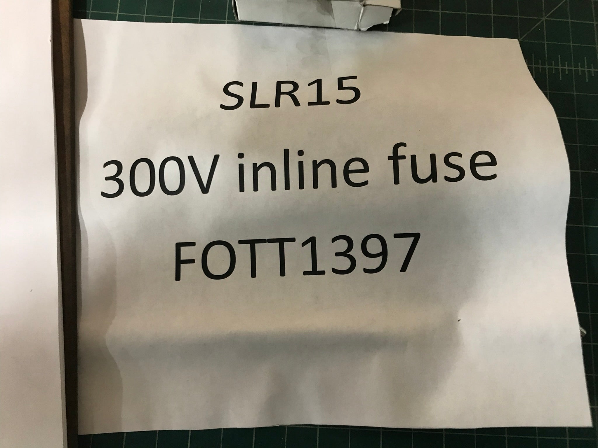 300V inline fuse