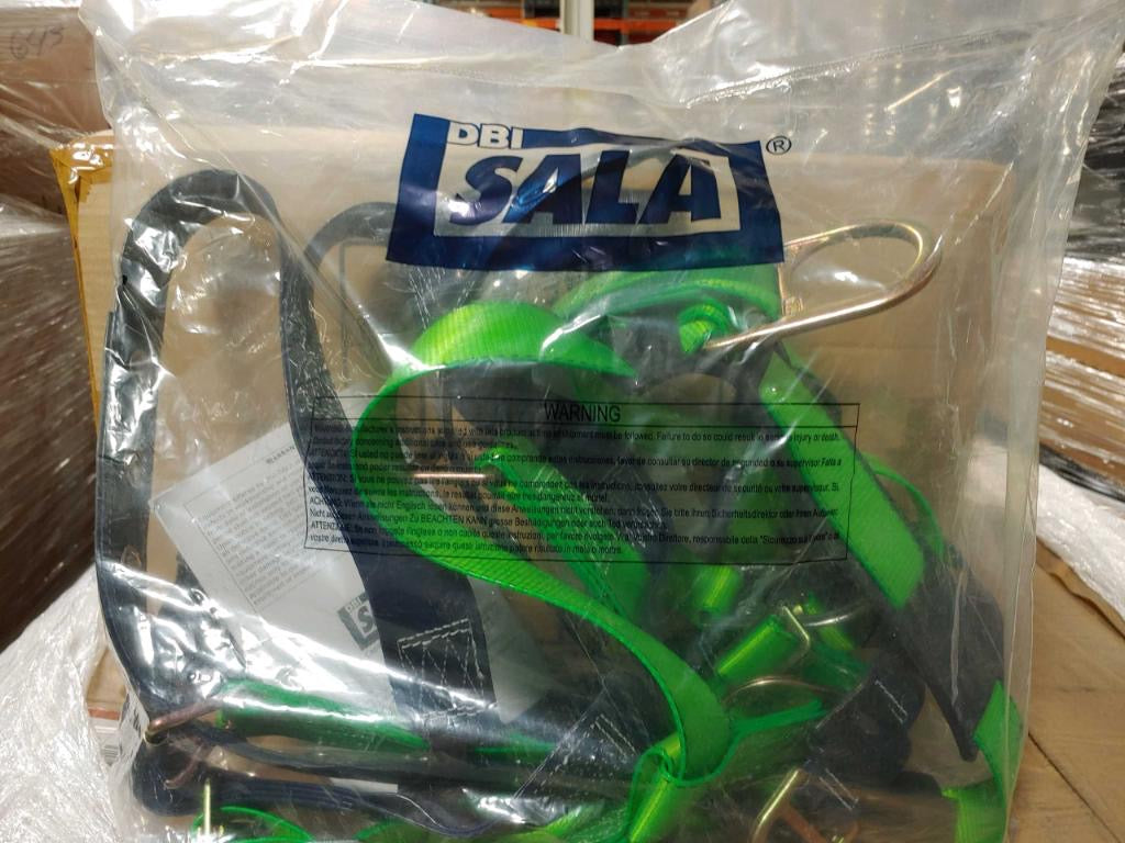 Harness Delta II Green Vest Tie-back Legs 18" EXT Back/Front/Lifting D-Rings (1101437-HP)