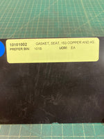 Seat Gasket Ring, Cover 154 Copper & asbestos,2 1/2x2 11/16