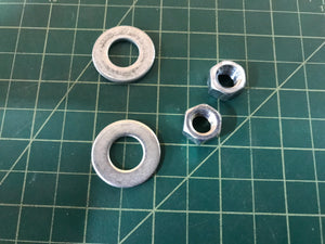 Nuts and Washers - 3/8"