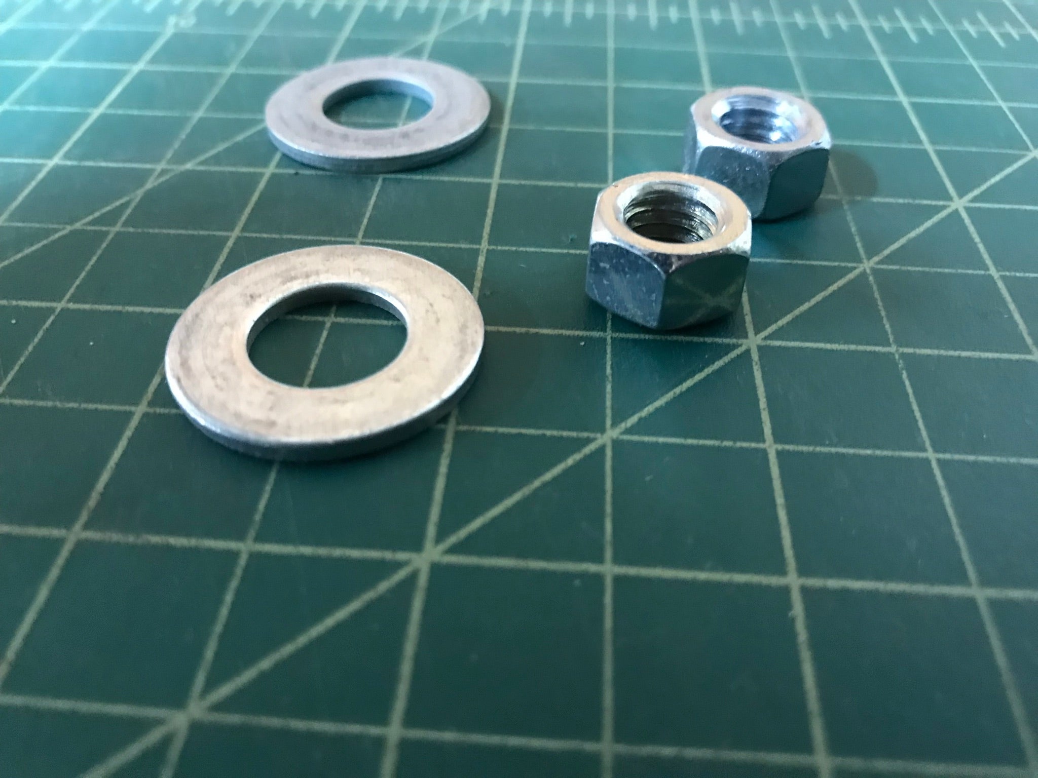 Nuts and Washers - 3/8"