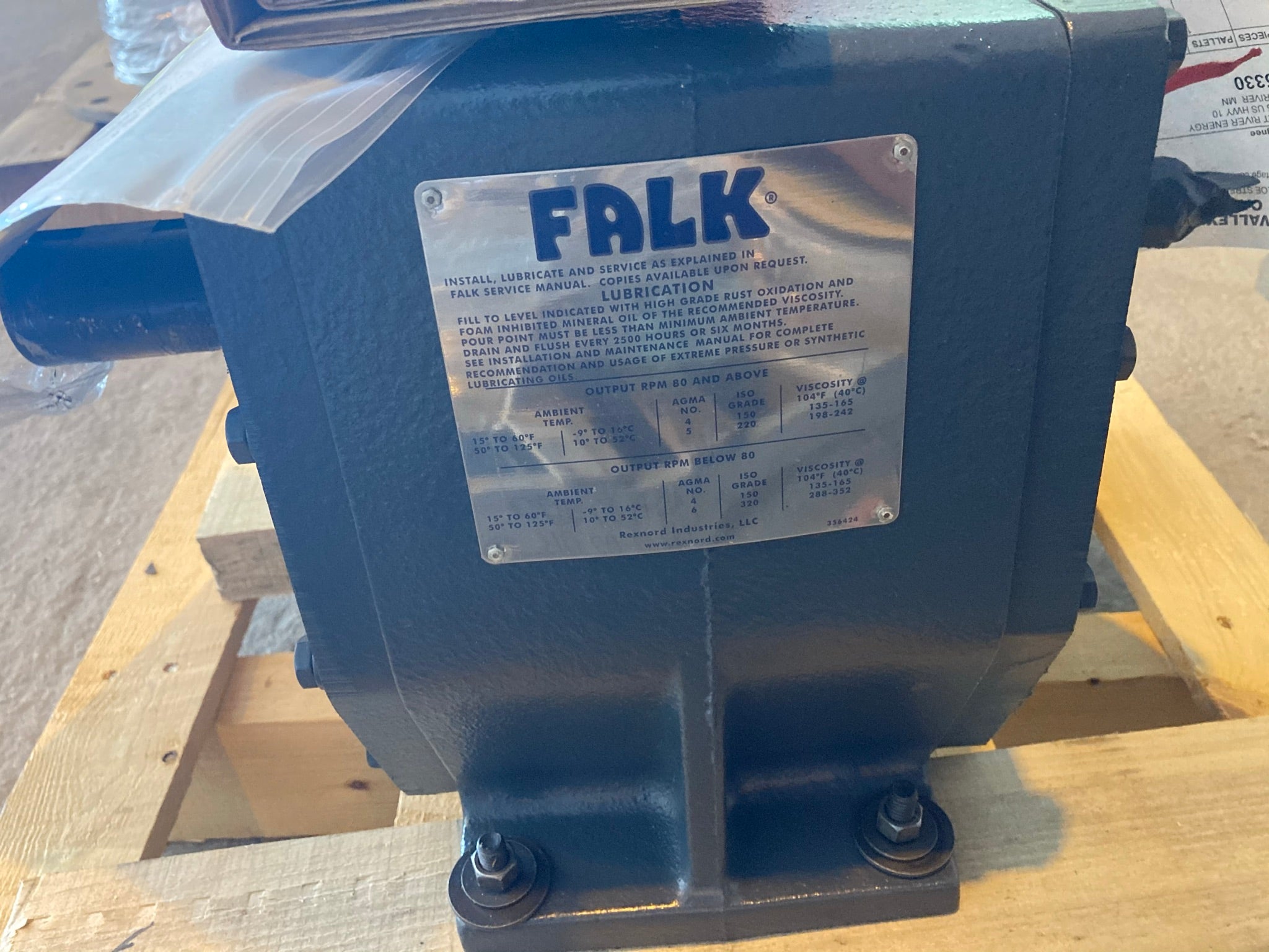 Falk Gear Reducer 1030FC3A Ratio 56.97