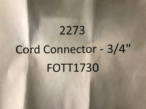 Cord Connector - 3/4"