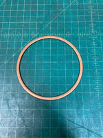 Cover, Gasket 153HP, Copper & Asbestos, 4 /8"x3 15/16"