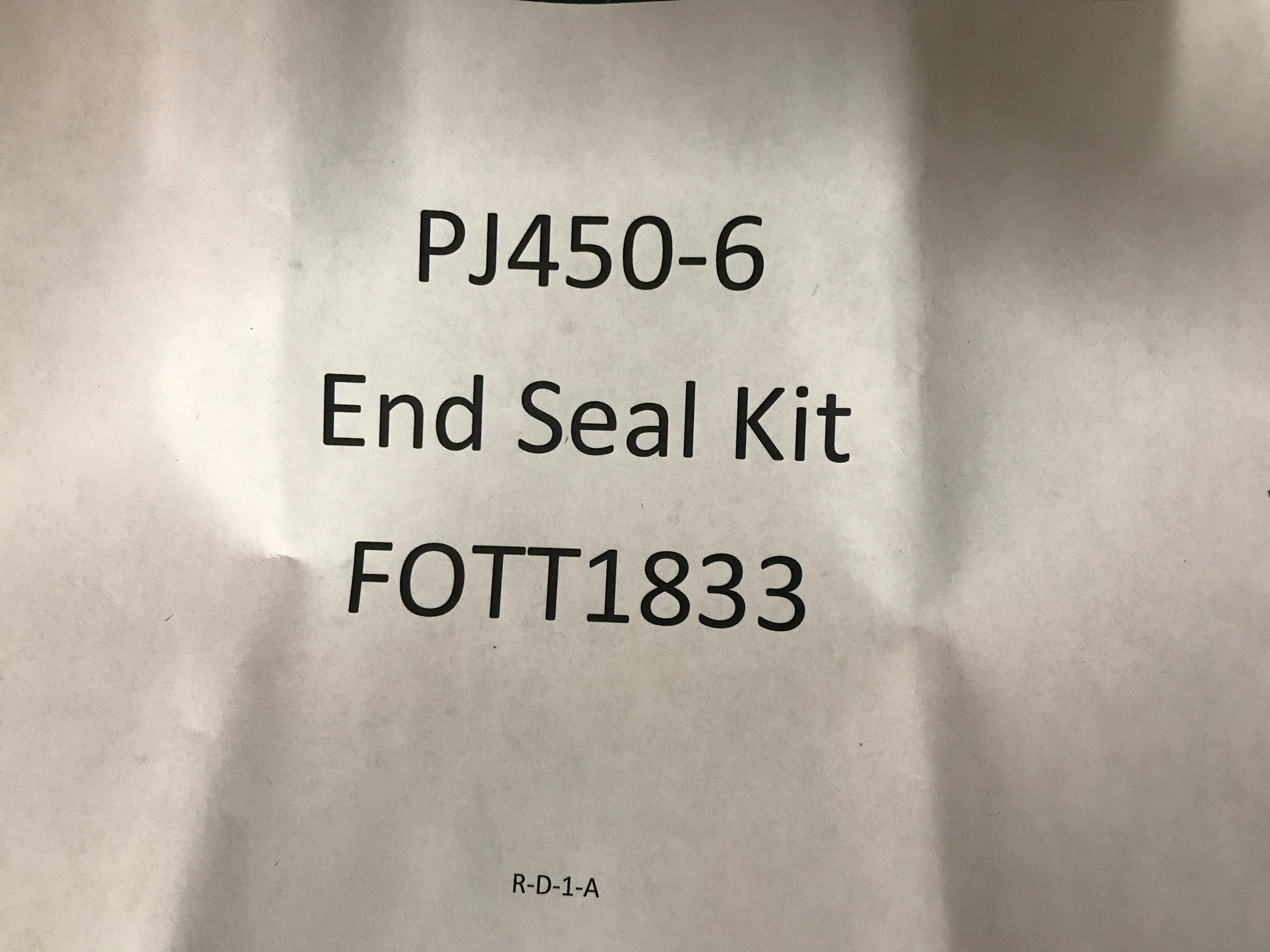 End Seal Kit
