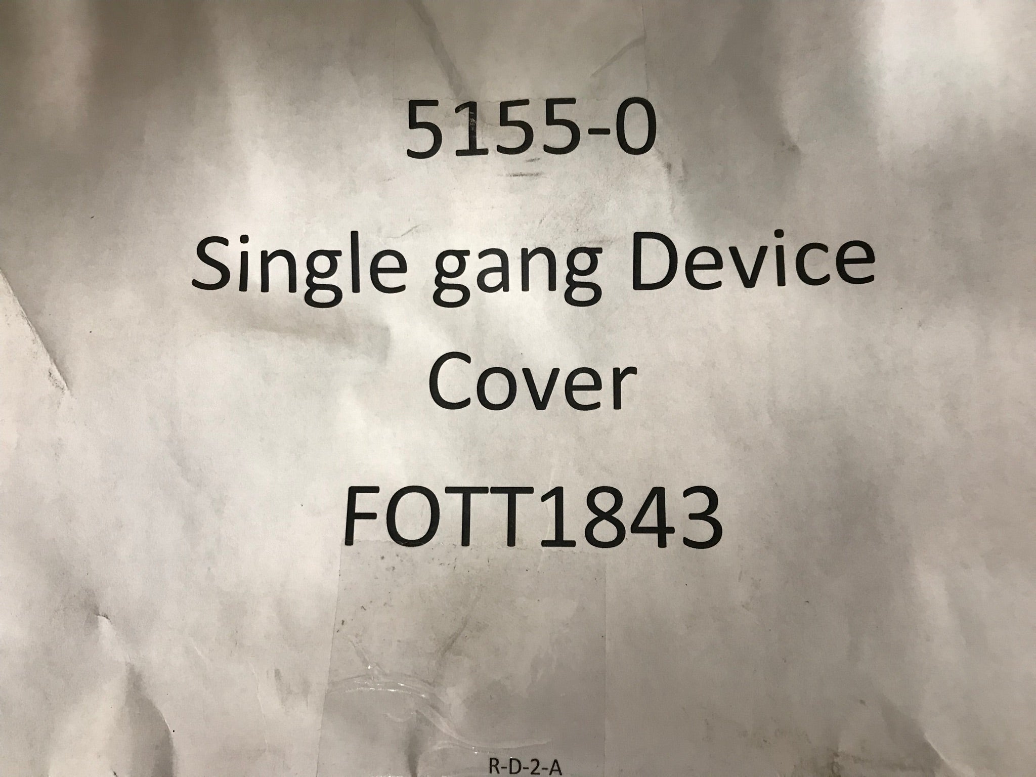 Single gang Device Cover