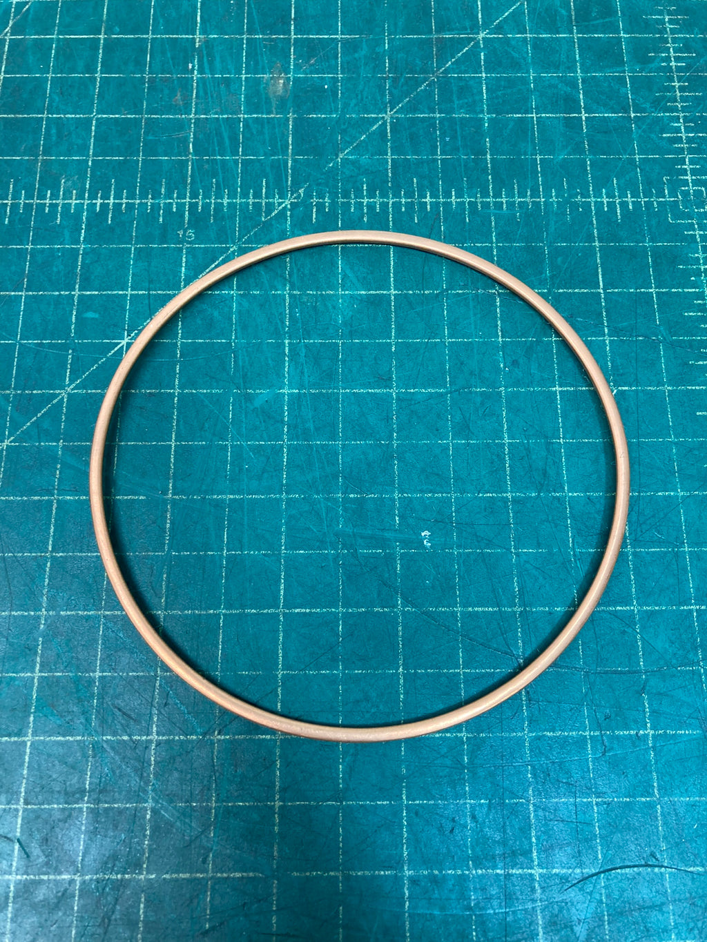 Gasket Cover Ring, 154 HP, ASB Copper, 4 7/16" x 4 11/16"