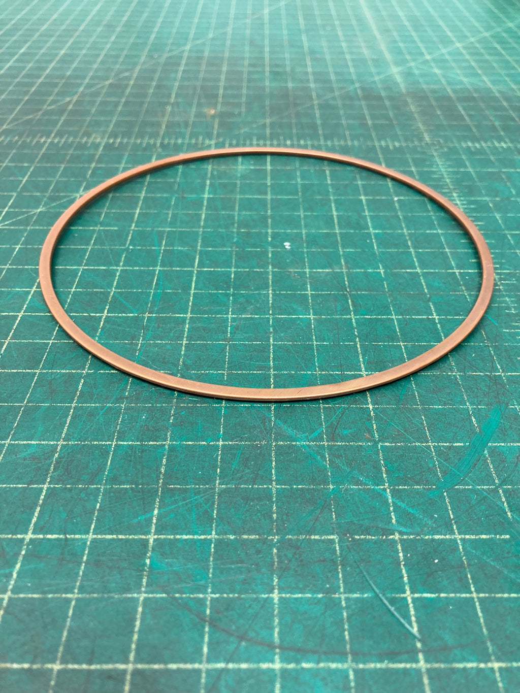 Gasket Cover Ring, 154 LP, ASB Copper, 6 1/16" x 5 3/4"