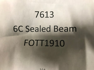 6C Sealed Beam