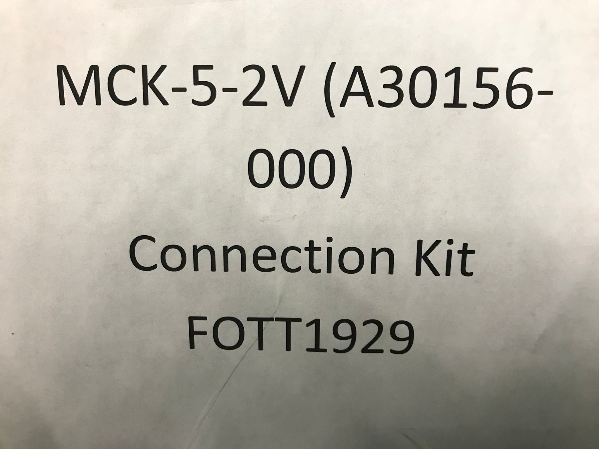 Connection Kit