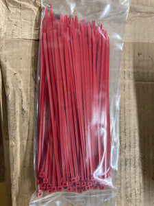 TIE, CABLE RED 8.0" 40##C080040S07C