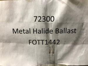 Metal Halide Ballast