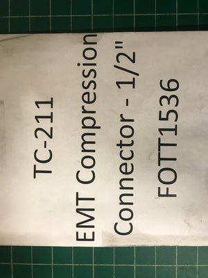 EMT Compression Connector - 1/2"