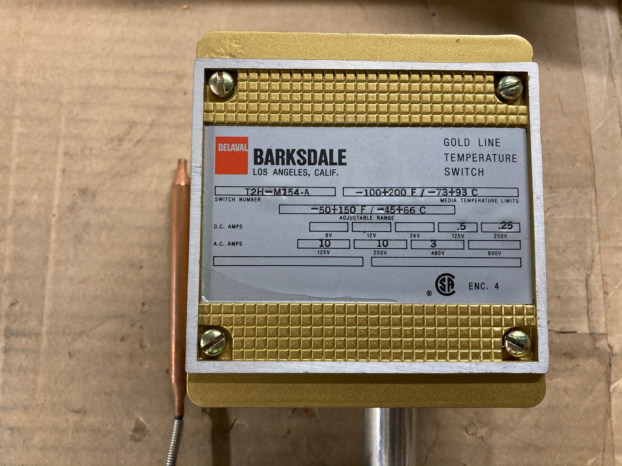 SWITCH, BARKSDALE TEMP, FAN
