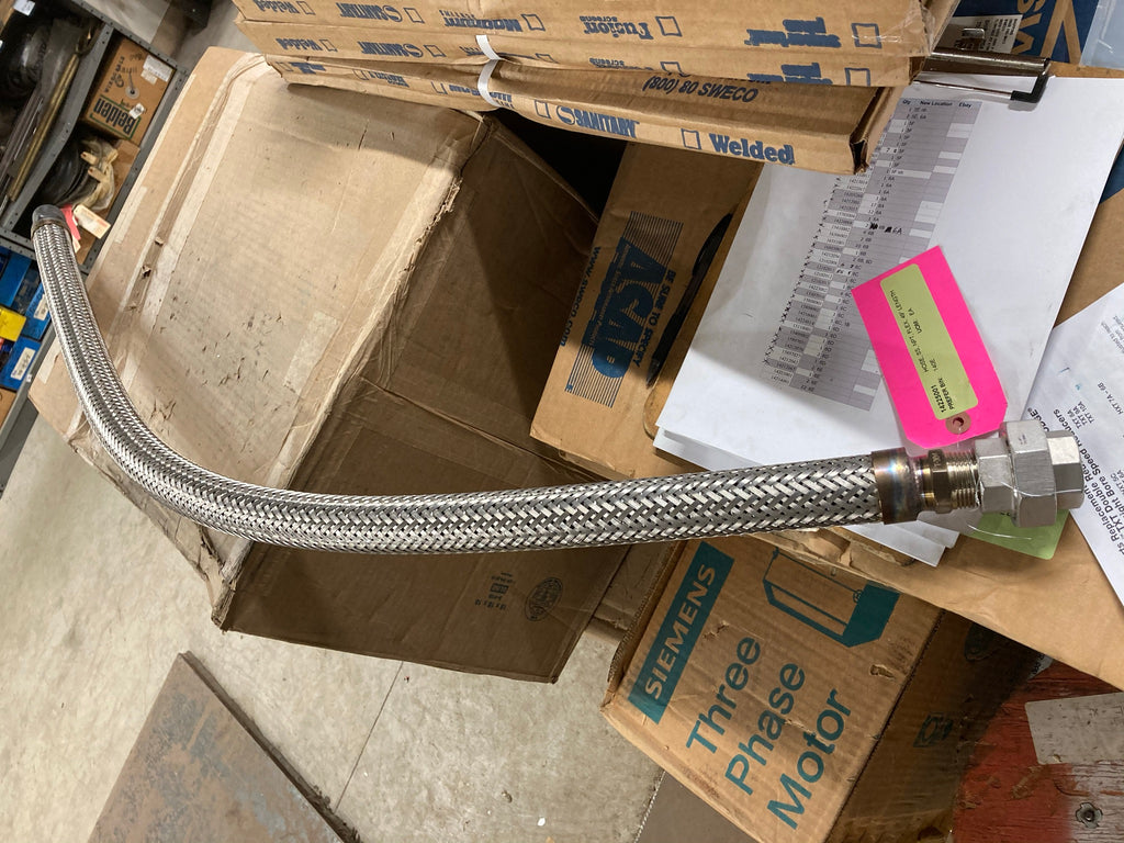 HOSE, SS, NPT, FLEX,49" LENGTH