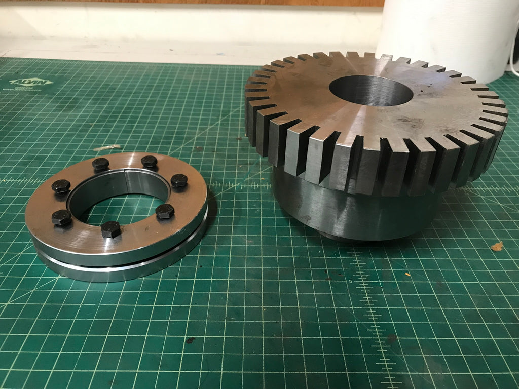 HUB, COUPLING, 2-7/16"ROTARY AIRLOCK SHAFT