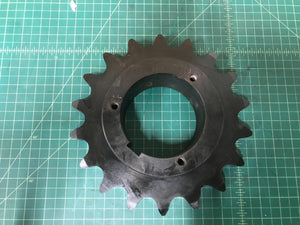 SPROCKET, SINGLELGC 120L18H, BORED R-1 BUSHING