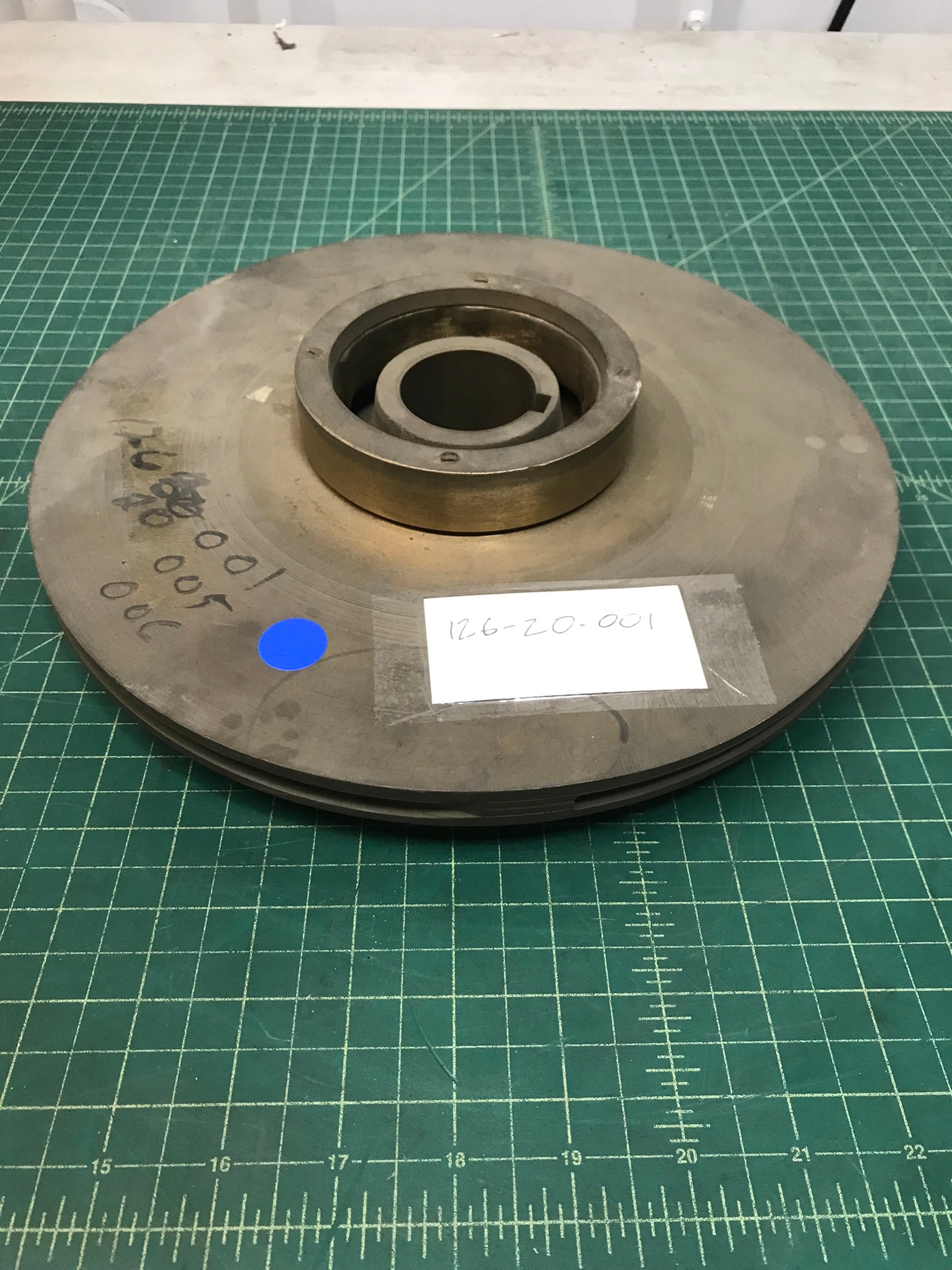 Impeller, LH11, 1/4" DIA2-12 Rating, 30GMP 222 HD