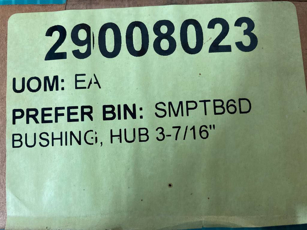 Q-D Bushing 3-7/16"