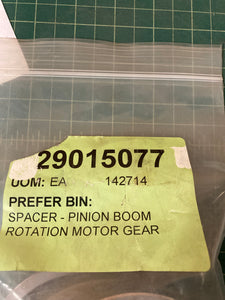 Spacer, Pinion Boom, Rotation Motor Gear