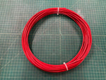 CABLE, MACARCO NYLON COVERED,100' COIL GALV STEEL, RED