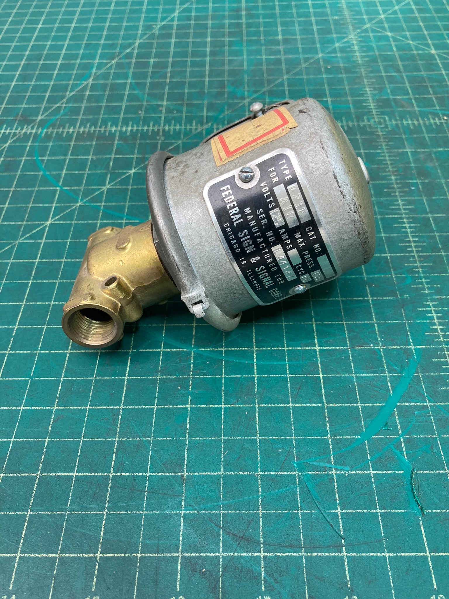 Federal Signal, Solenoid Valve, Type K21E