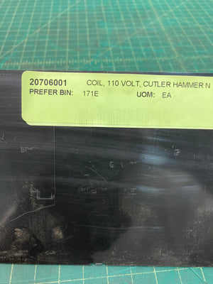 Coil, 110 Volt, Cutler Hammer No. 9-1318-108