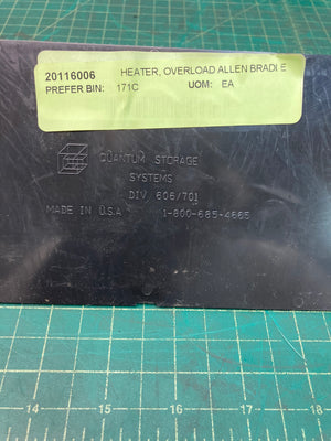 Heater, Overload Allen Bradley N10