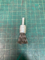 Brush, Steel 1/4" Shank Wire size .014" length wire 1"