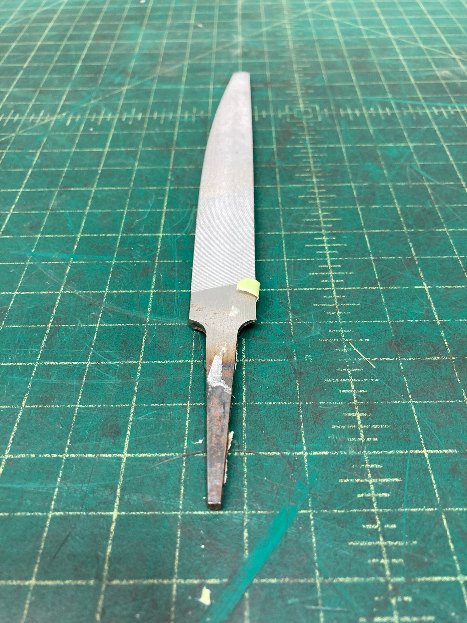 File, Bastard Knife, 6" Length