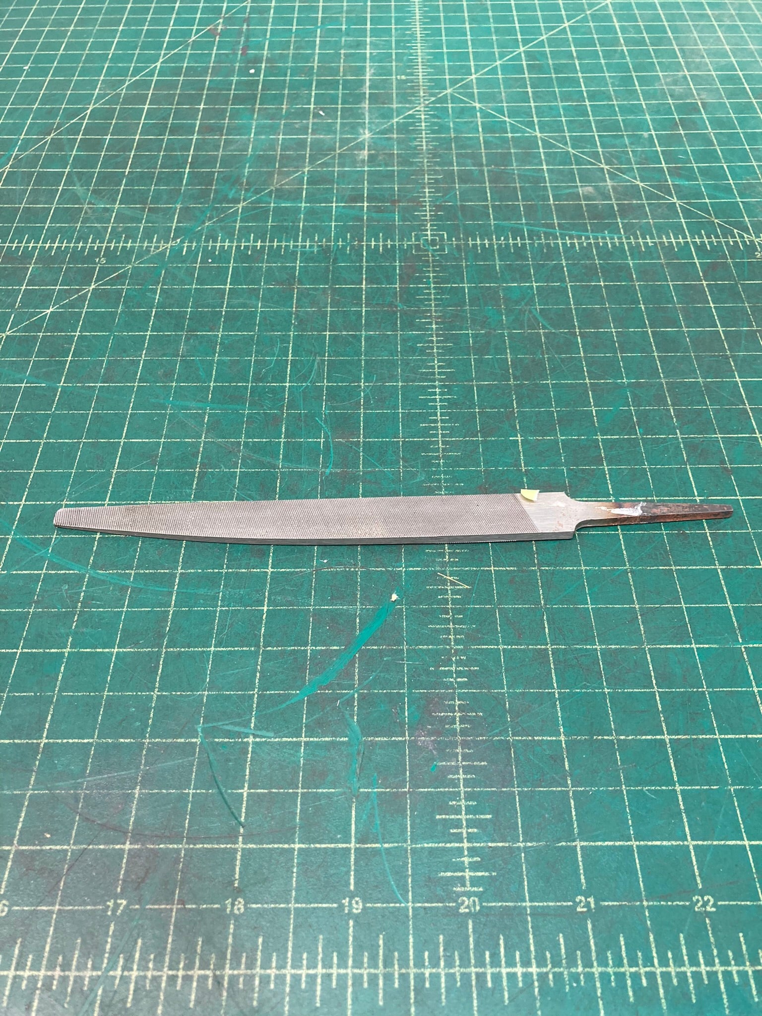 File, Bastard Knife, 6" Length