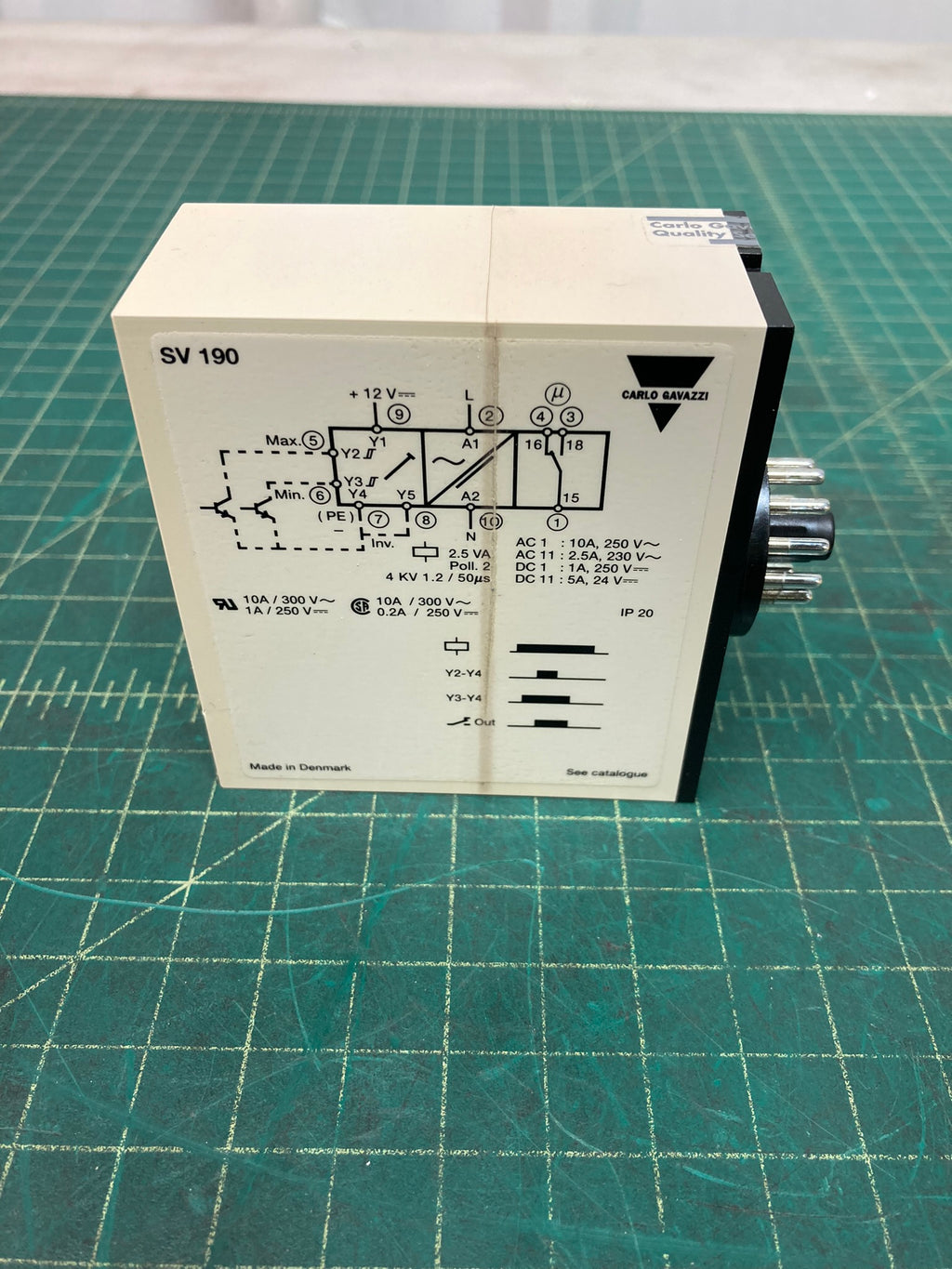 Carlo Gavazzi SV190 Relay, Level K5