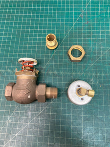 Radiator Valve, Straight Body