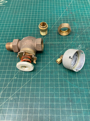 Radiator Valve, Straight Body